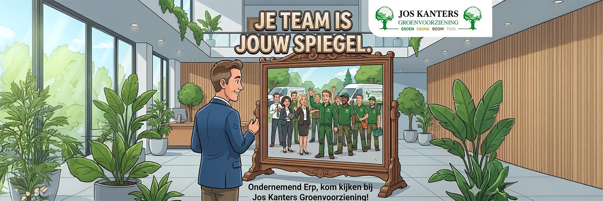 Ledenavond bij Jos Kanters Groenvoorziening